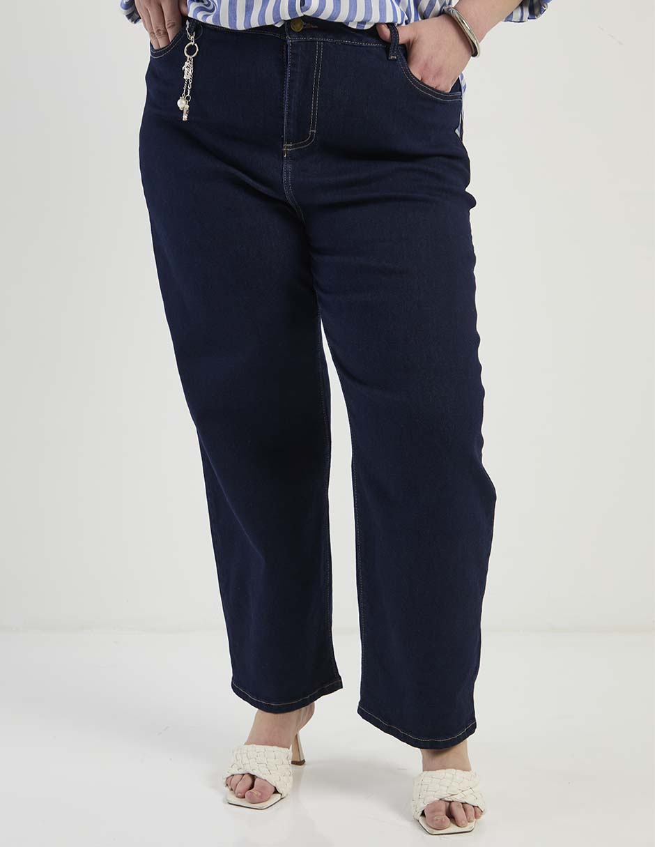 Jeans straight para mujer 2