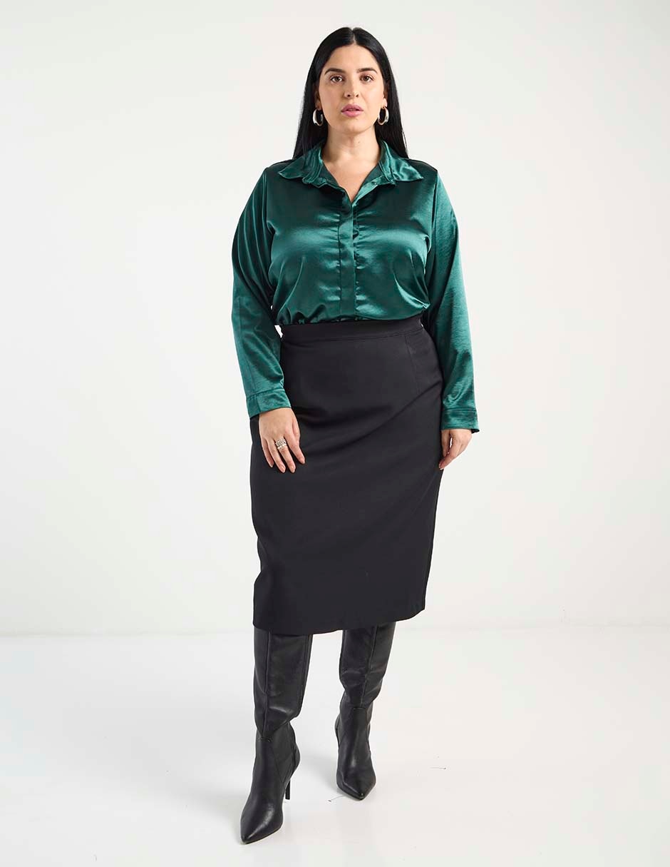 Blusa manga larga para mujer 7