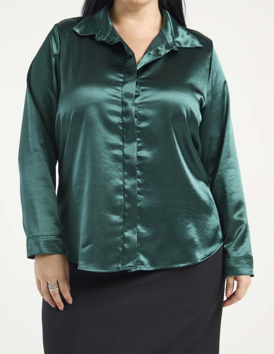 Blusa manga larga para mujer 9