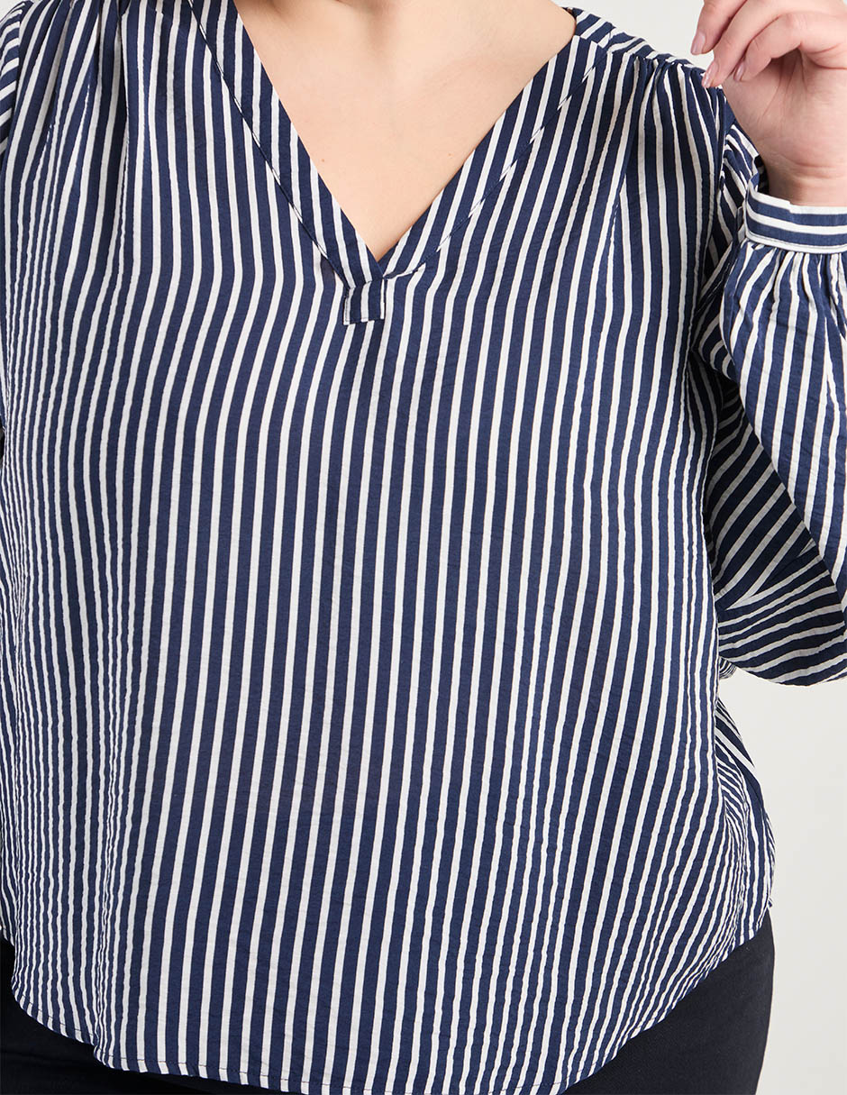Blusa manga larga para mujer 9