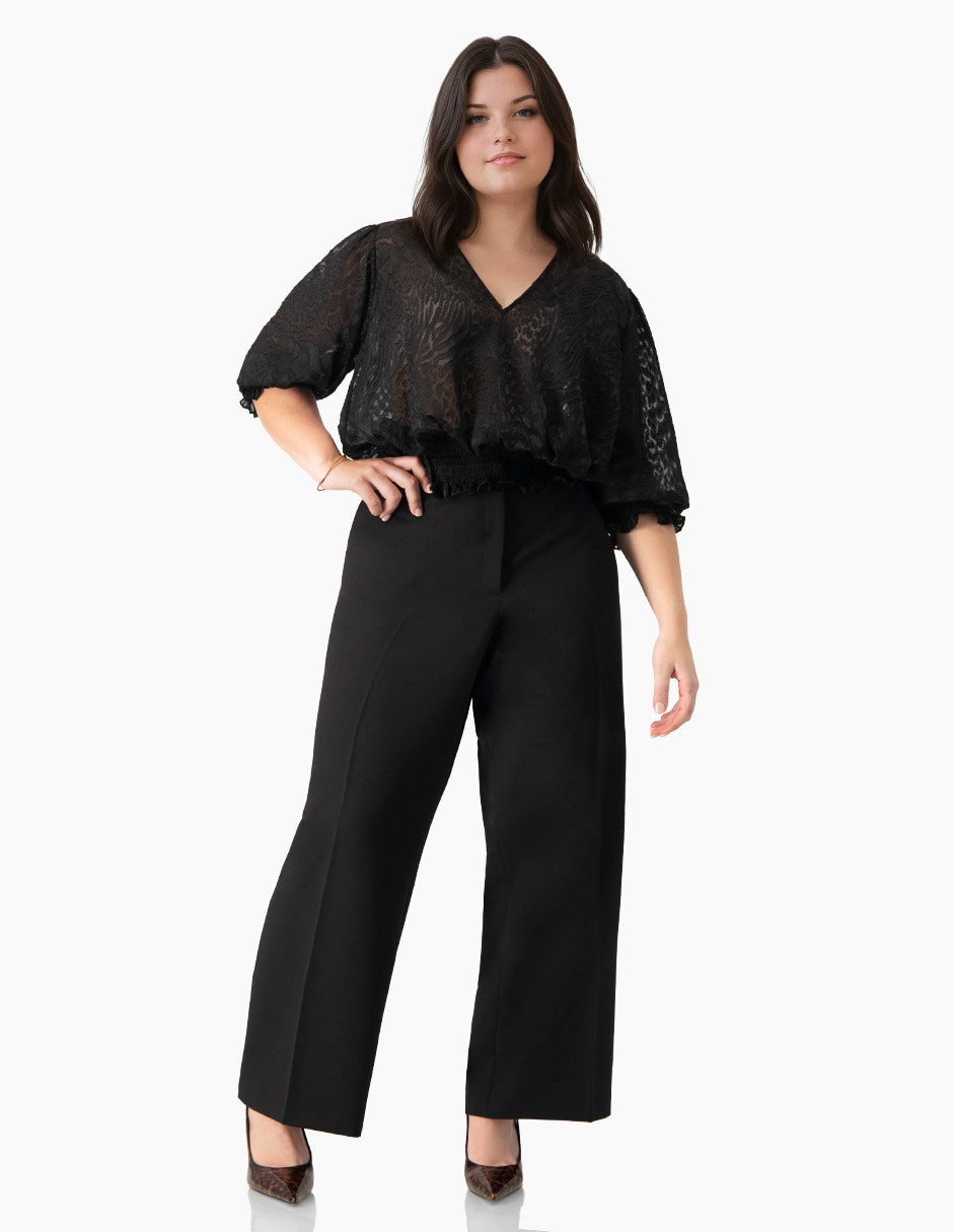 Blusa manga al codo para mujer 8