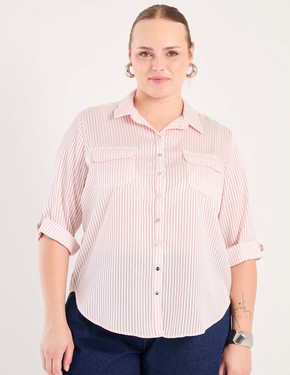 Blusa manga al codo para mujer Blusa manga al codo para mujer
