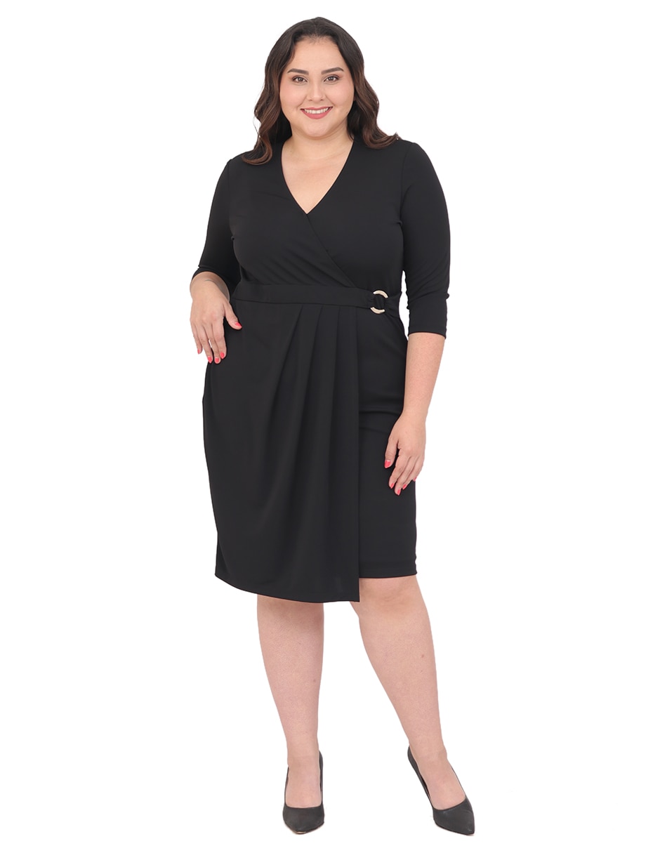 Vestido a la rodilla formal grupo barema para mujer