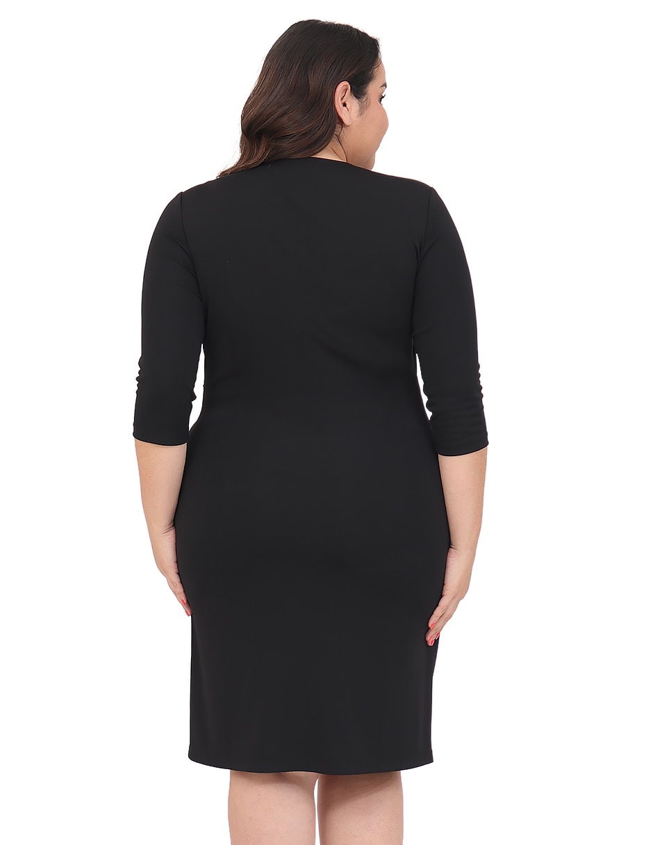 Vestido a la rodilla formal cariló grupo barema para mujer