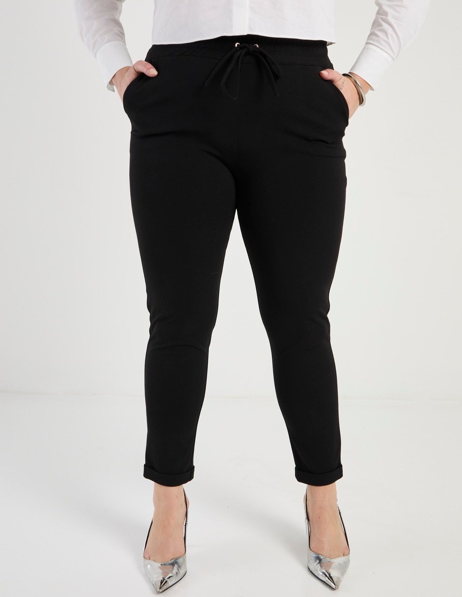 Pantalón chino slim para mujer 1