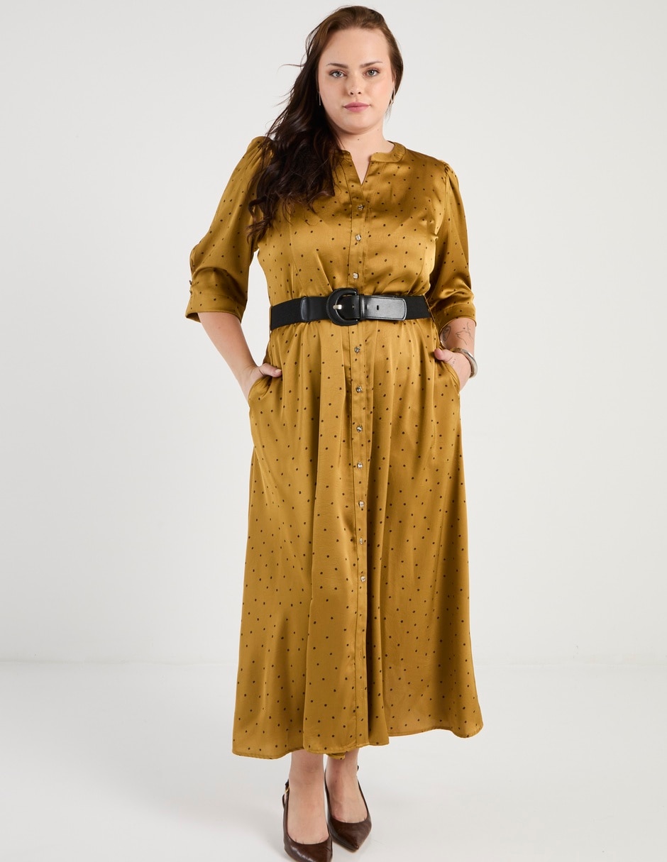 Vestido largo casual para mujer 1