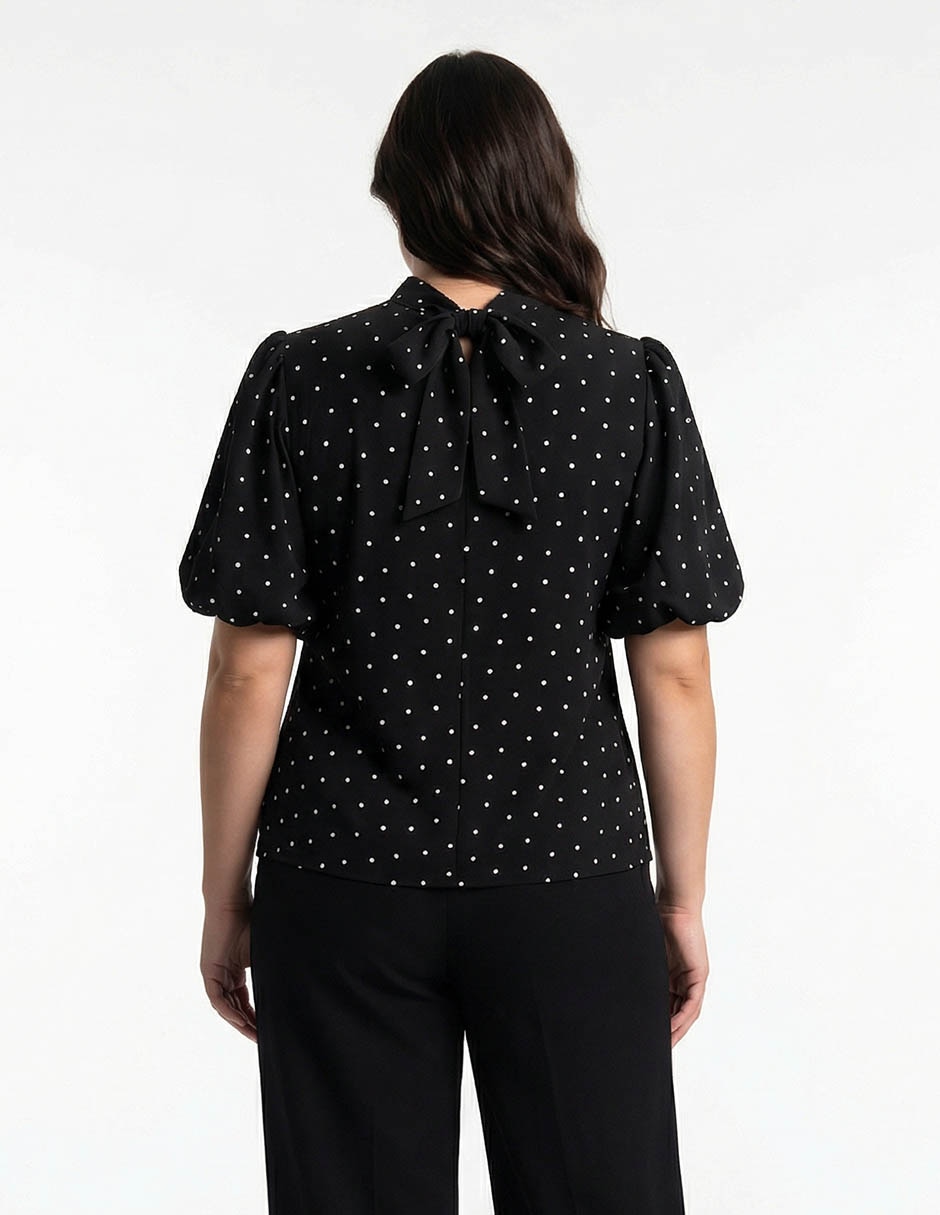 Blusa manga al codo para mujer 8