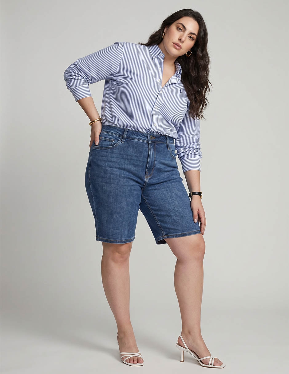 Bermuda Liz Claiborne 386463 Mezclilla