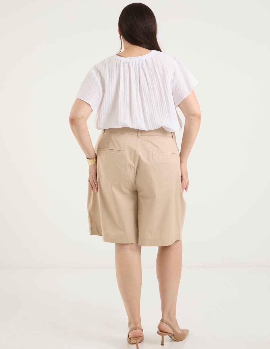 Bermuda de algodón para mujer 2