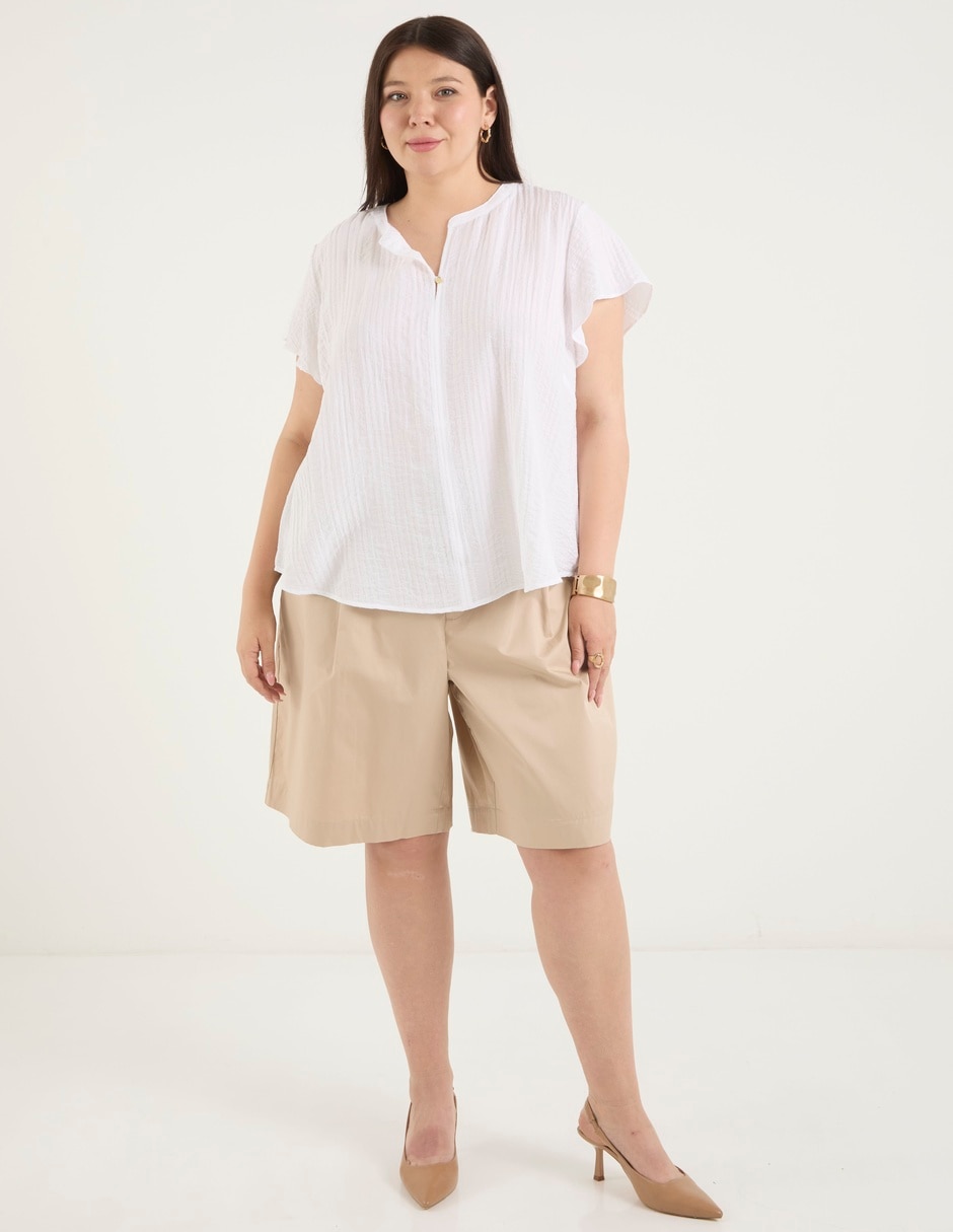 Bermuda de algodón para mujer 3