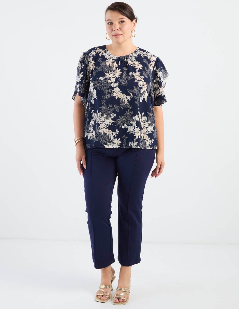 Blusa Liz Claiborne manga corta para mujer