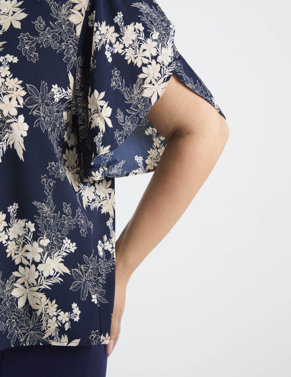 Blusa Liz Claiborne manga corta para mujer