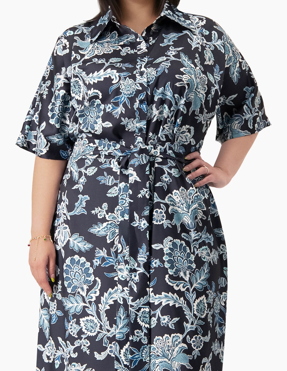 Vestido midi casual para mujer