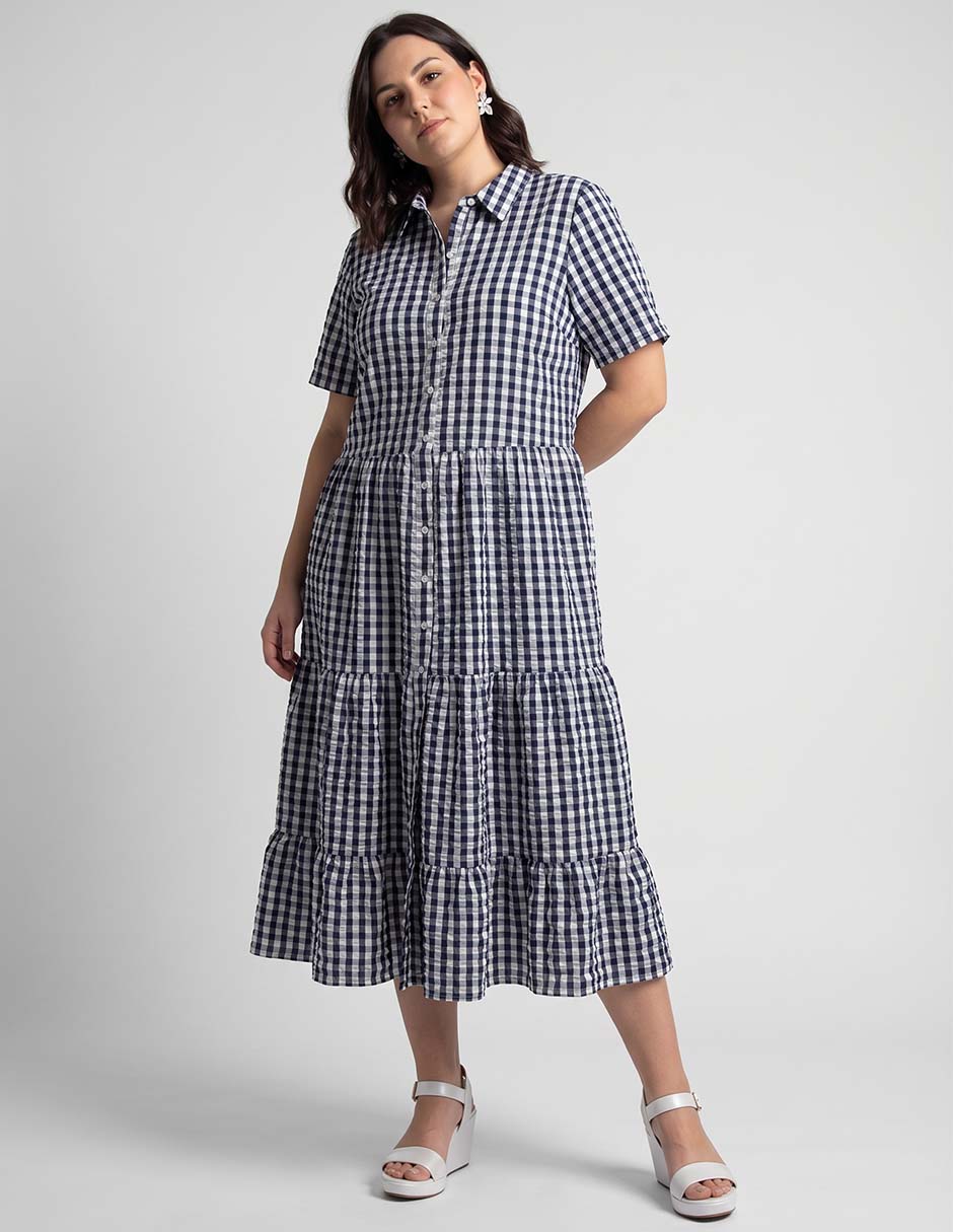 Vestido crop casual para mujer