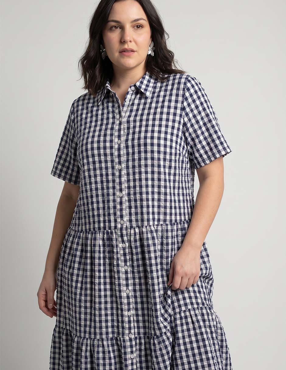 Vestido crop casual para mujer