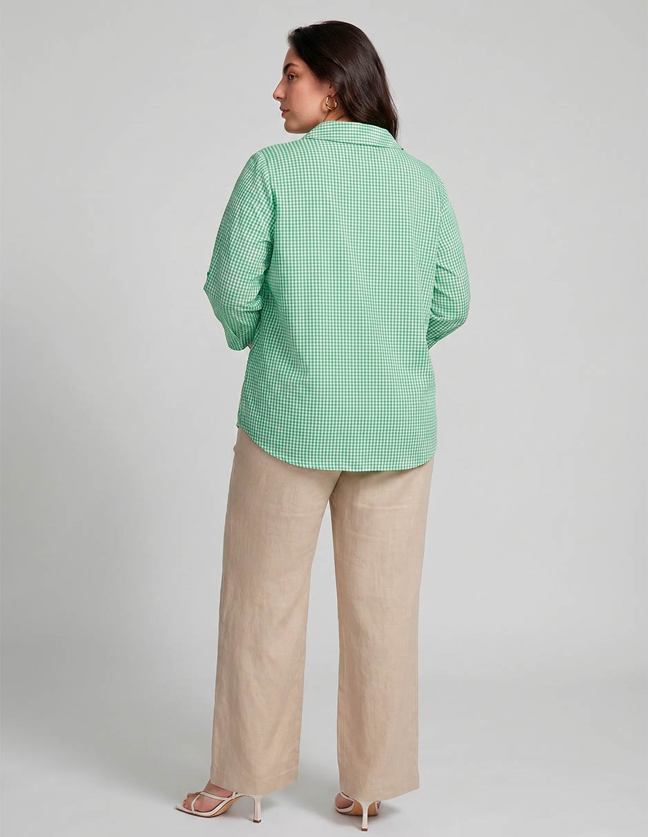 Blusa manga al codo para mujer 2