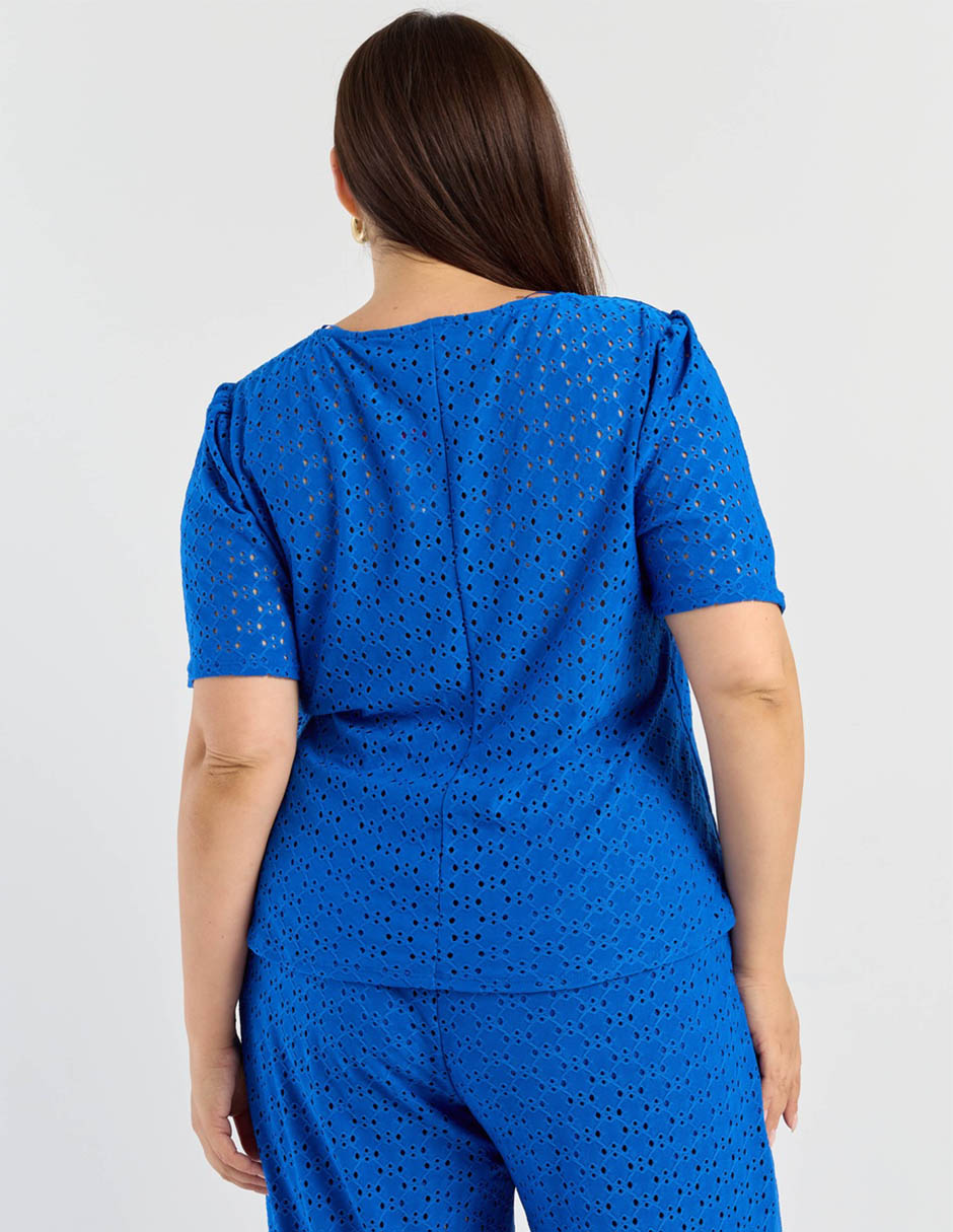 Blusa manga corta para mujer 2