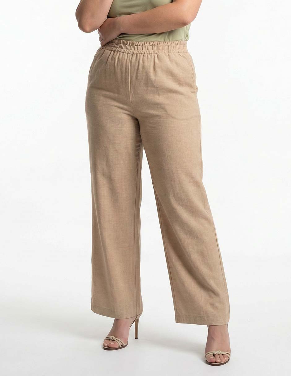 Pantalón relaxed straight para mujer 1