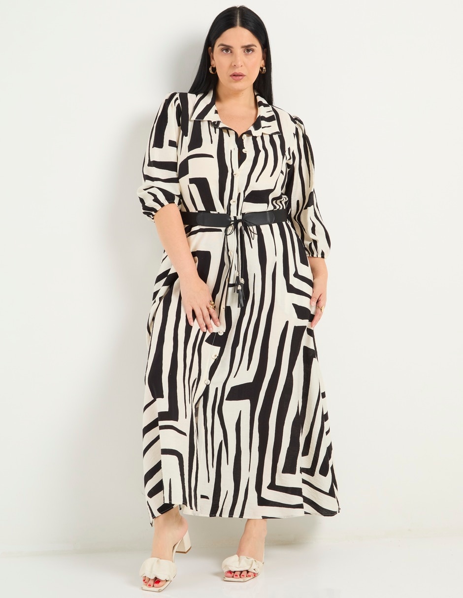 Vestido largo casual para mujer 5