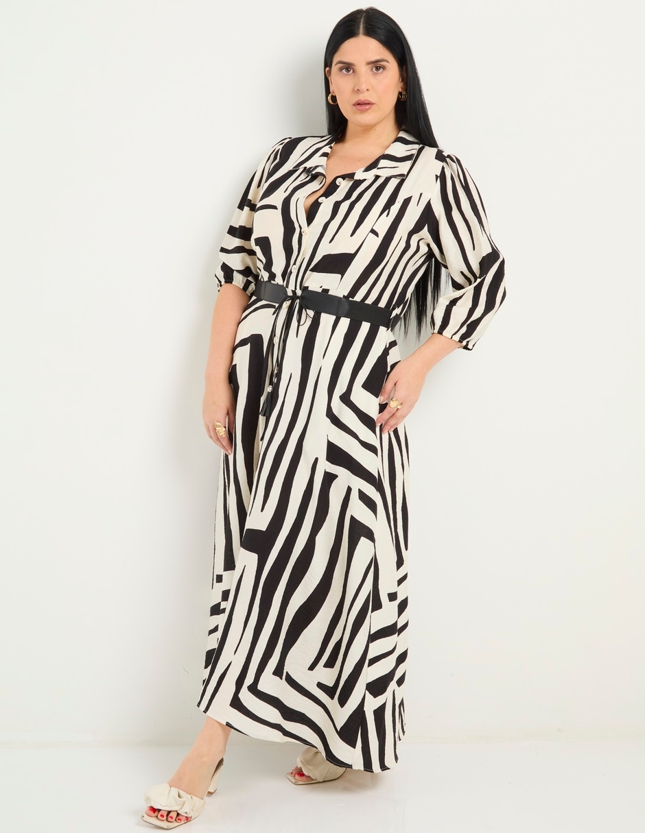 Vestido largo casual para mujer 4