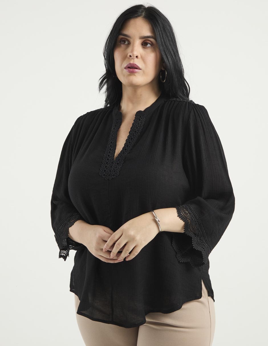 Blusa manga larga para mujer Blusa manga larga para mujer