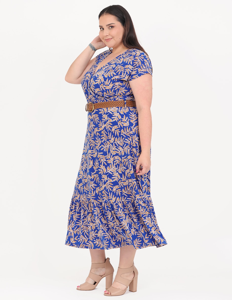 Vestido crop casual cariló para mujer