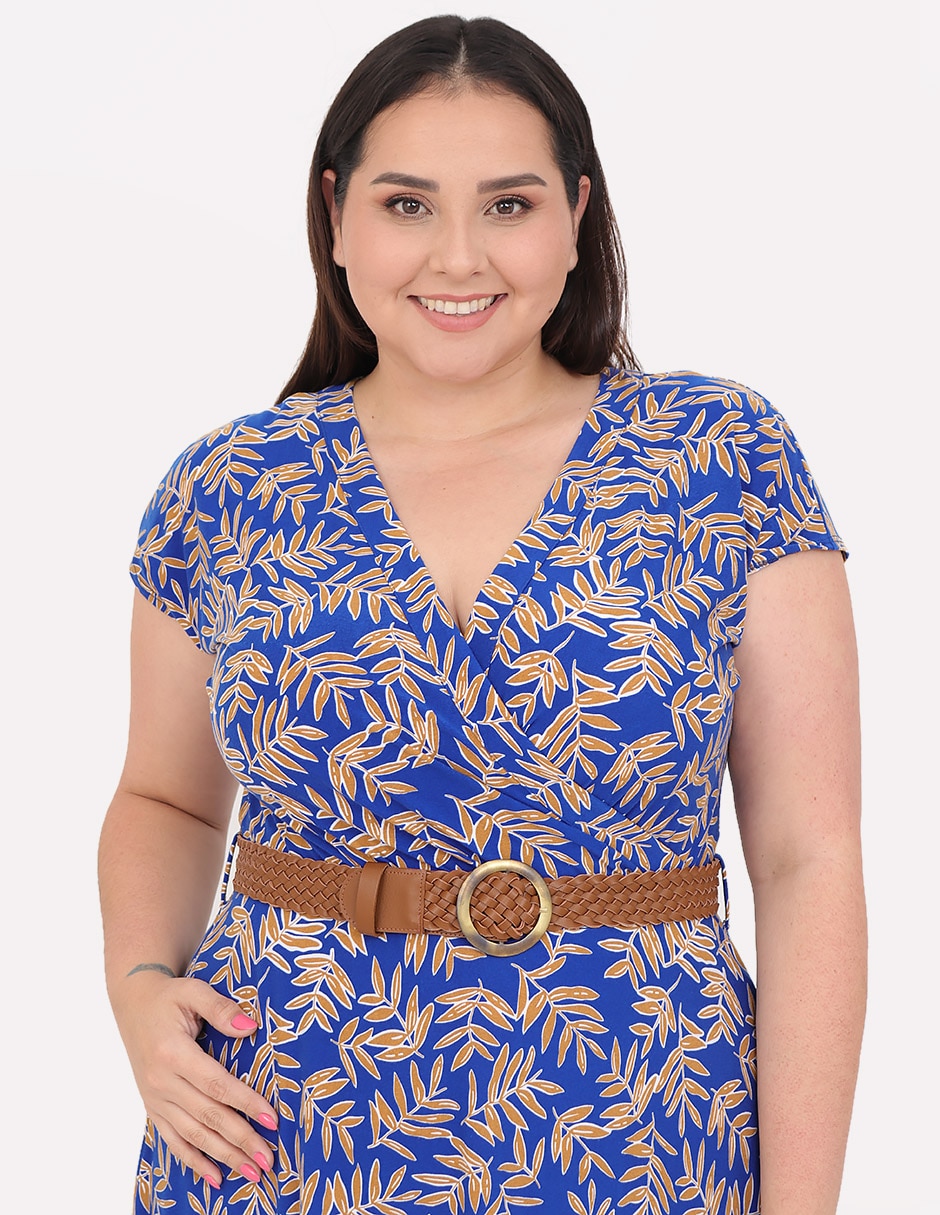 Vestido crop casual cariló para mujer