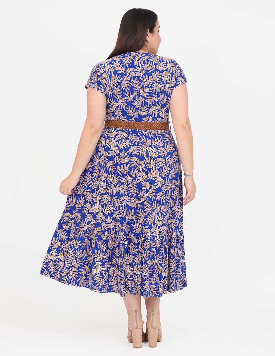 Vestido crop casual cariló para mujer