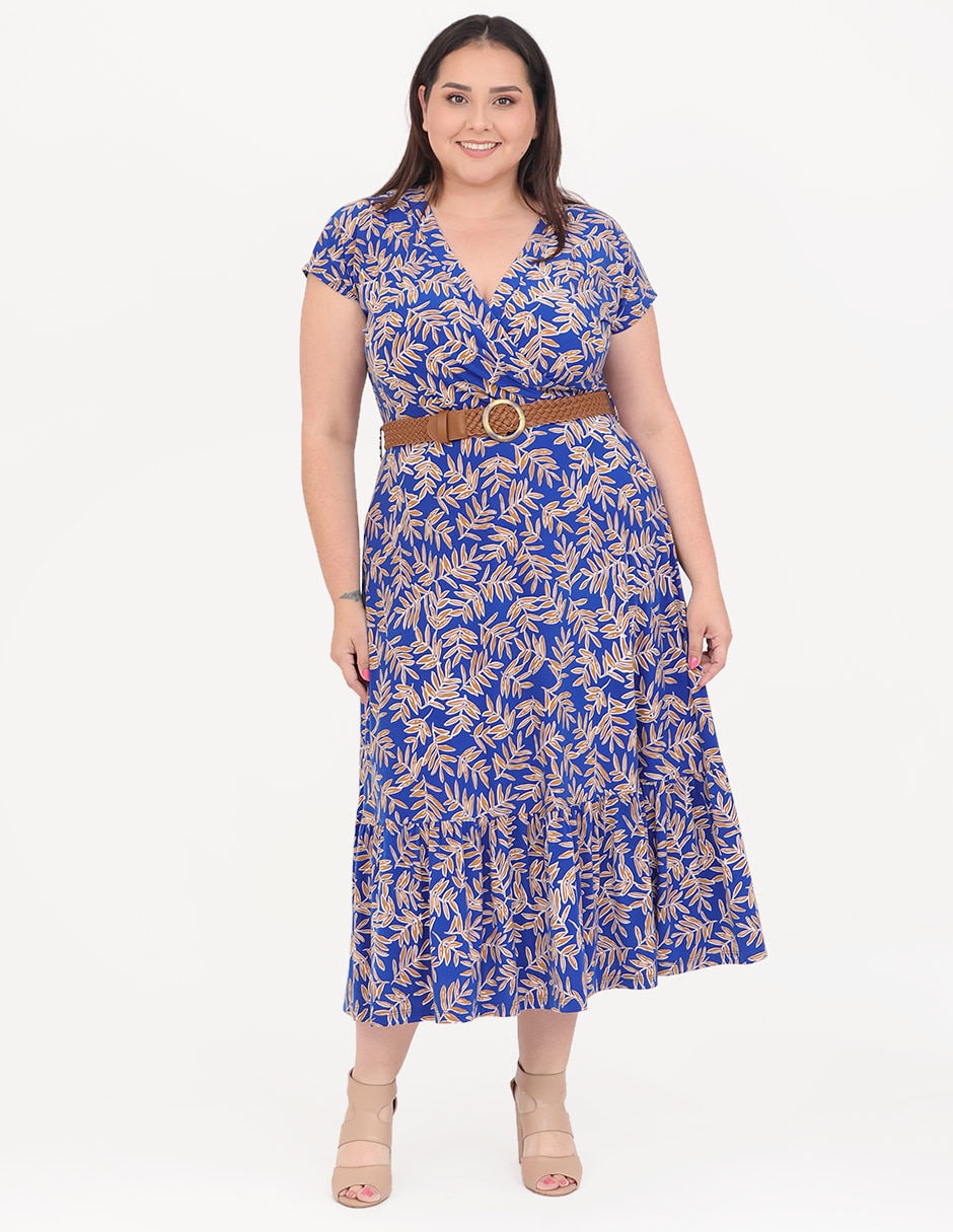 Vestido crop casual cariló para mujer