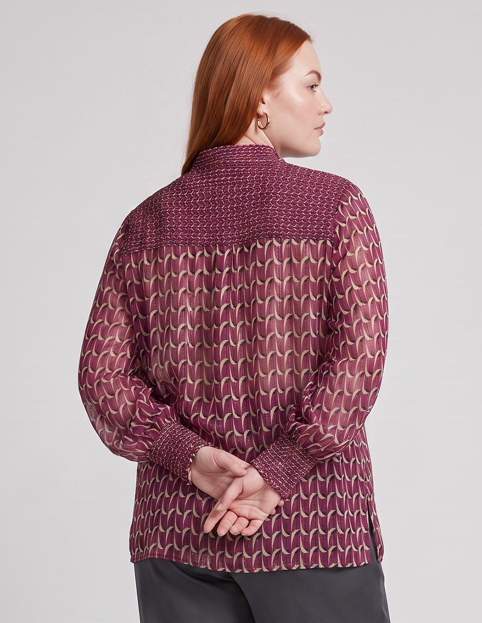 Blusa manga larga para mujer 3