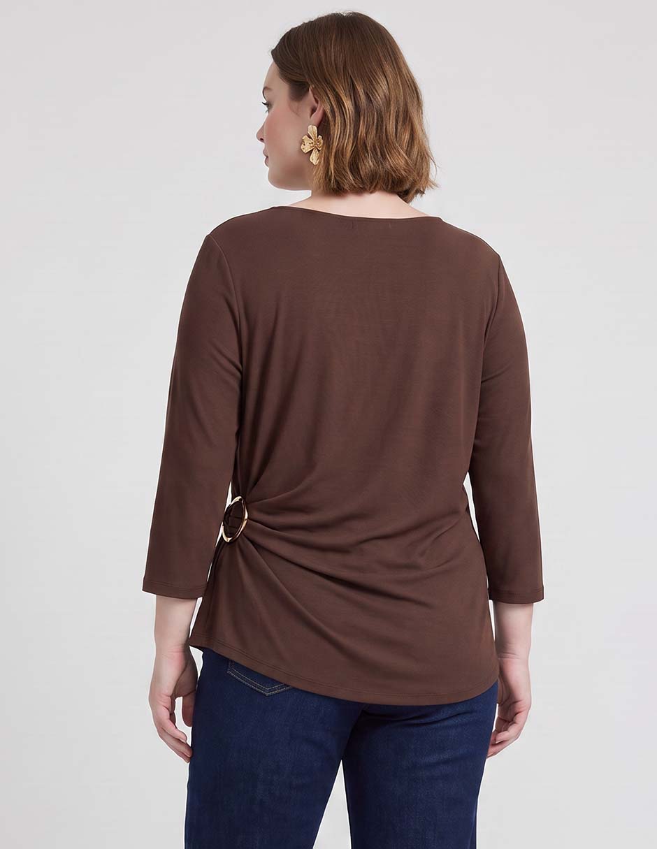Blusa manga 3/4 para mujer 3