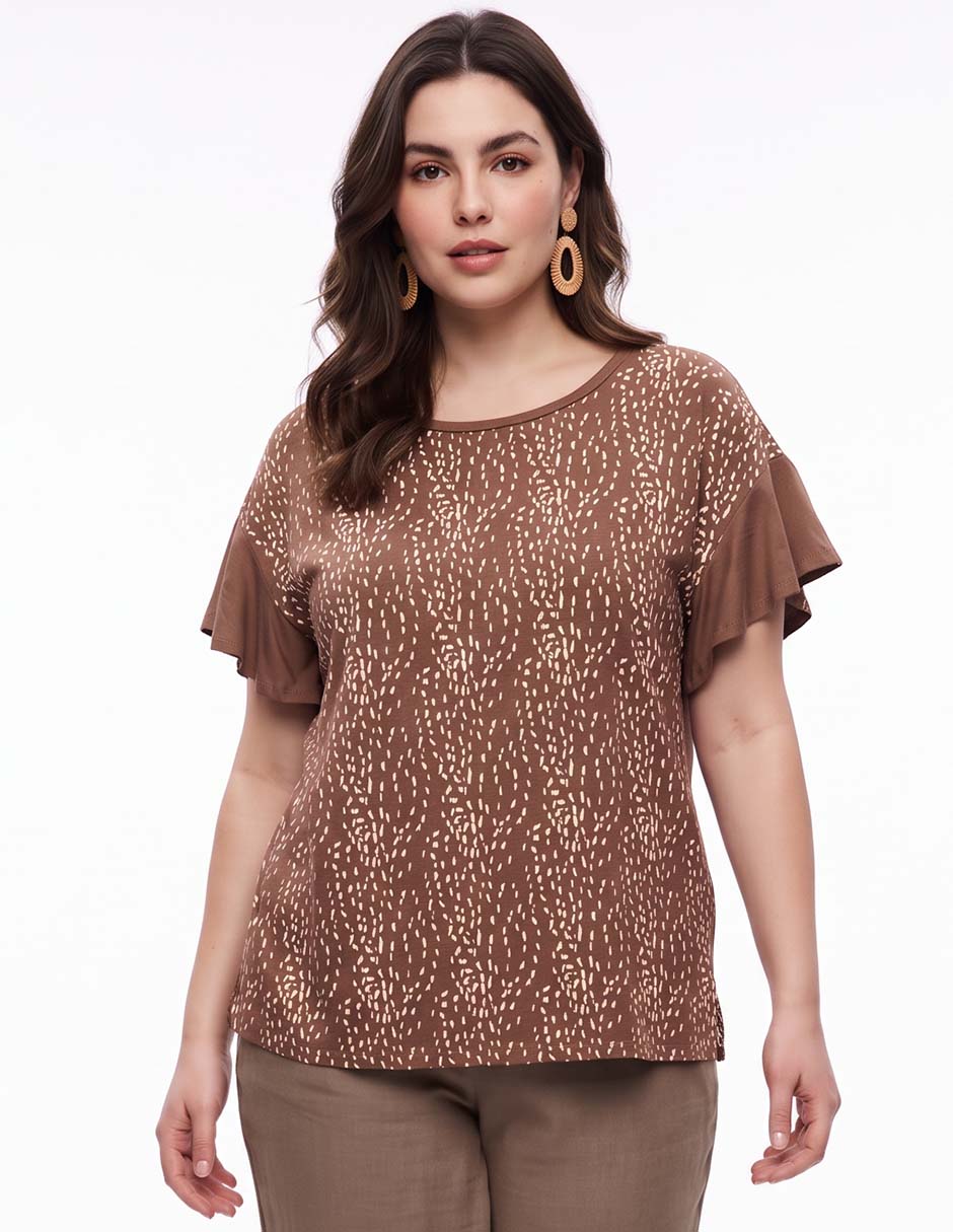Blusa manga corta para mujer Blusa manga corta para mujer