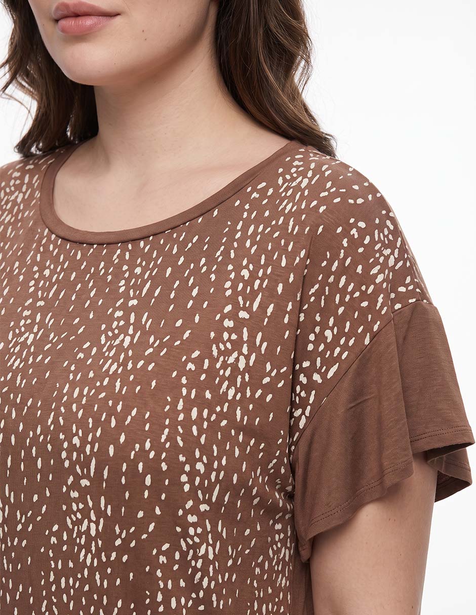 Blusa manga corta para mujer 2