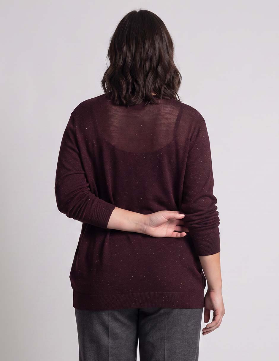 Suéter cuello redondo para mujer 3