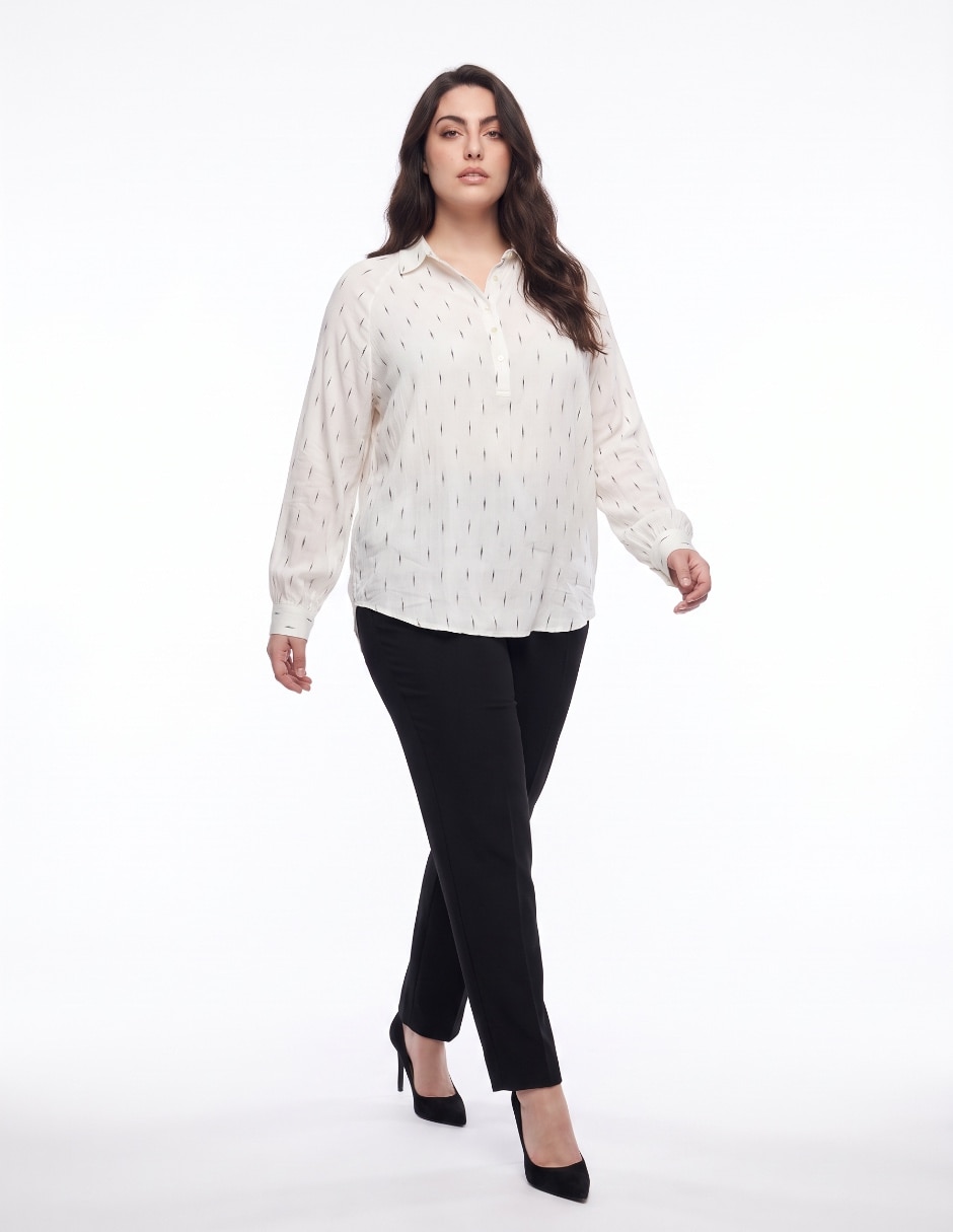 Blusa manga larga para mujer 3