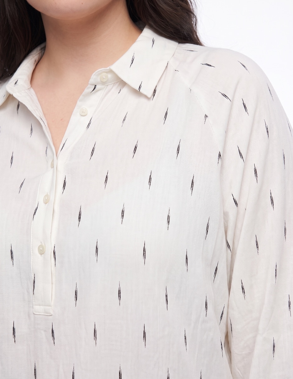 Blusa manga larga para mujer 4