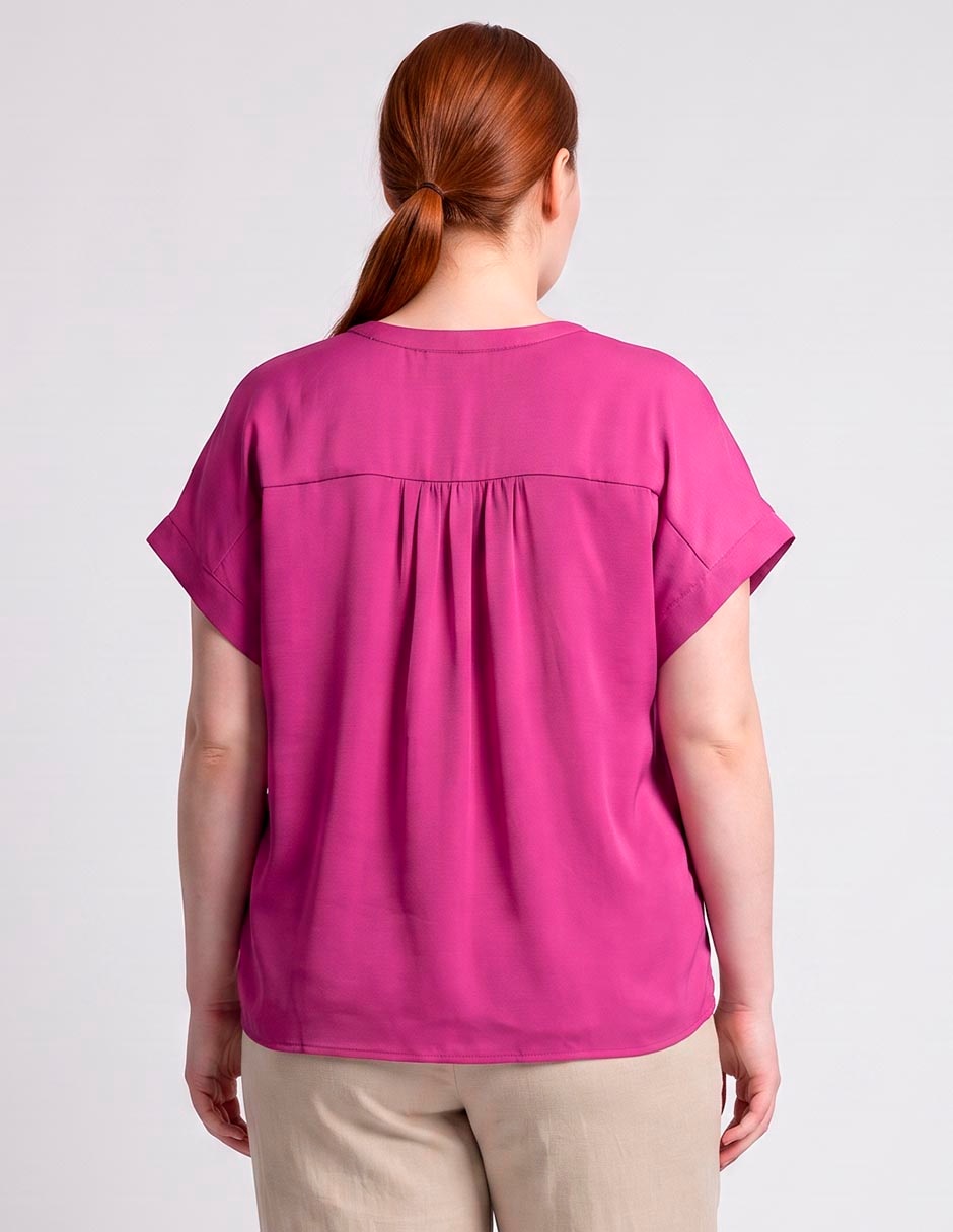 Blusa manga corta para mujer 3