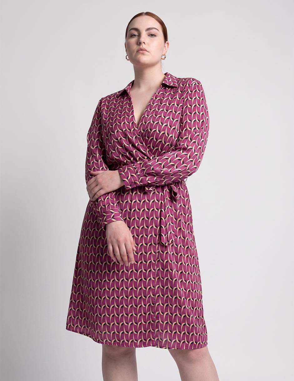 Vestido midi casual para mujer