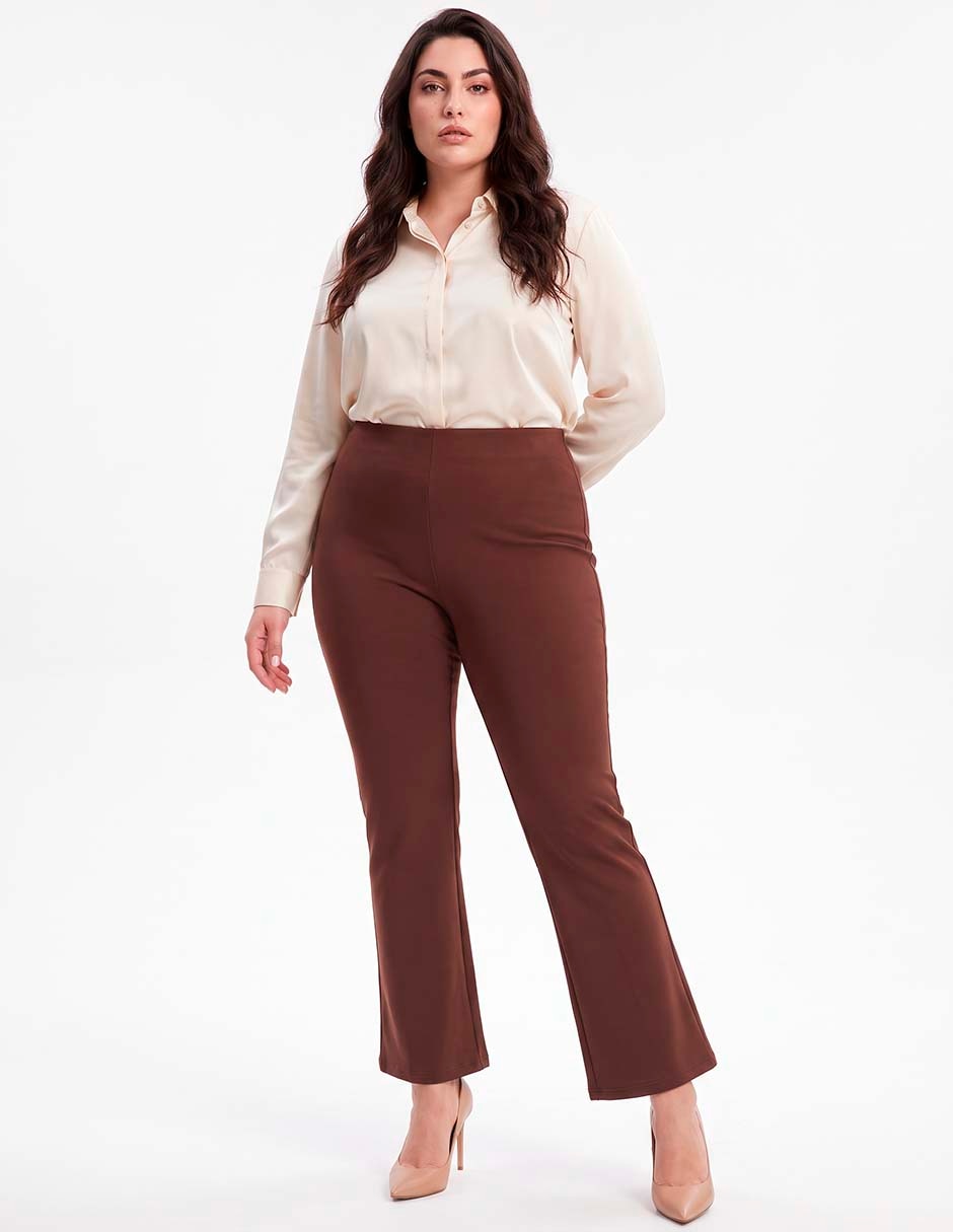 Legging media pretina con resorte para mujer Legging media pretina con resorte para mujer