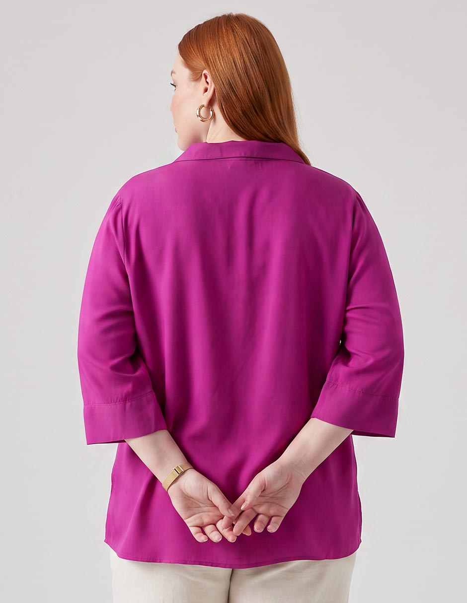 Blusa manga 3/4 para mujer 3