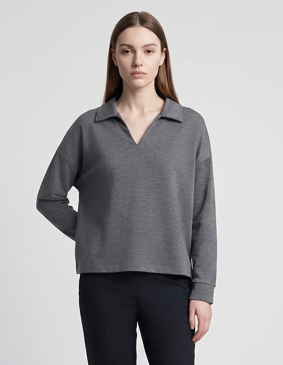 Sudadera con sin capucha para mujer