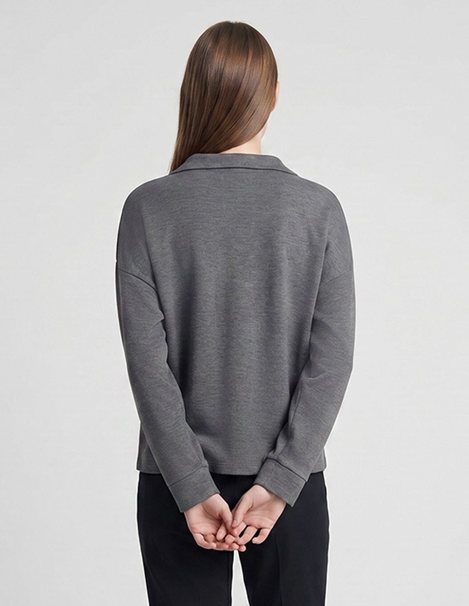 Sudadera con sin capucha para mujer 2