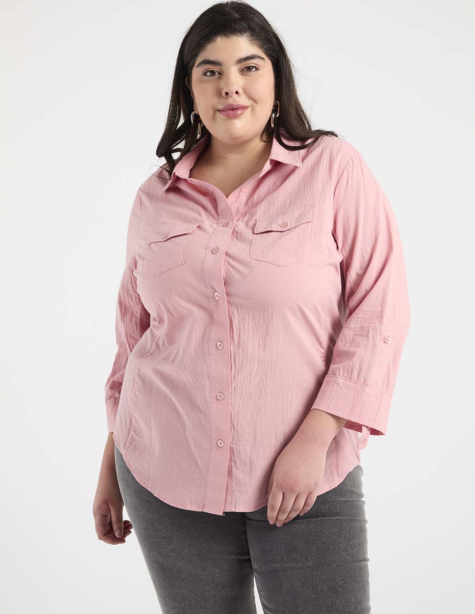 Blusa manga 3/4 para mujer 1