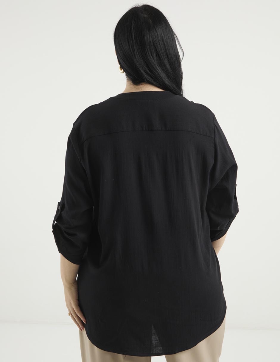 Blusa manga 3/4 para mujer 5