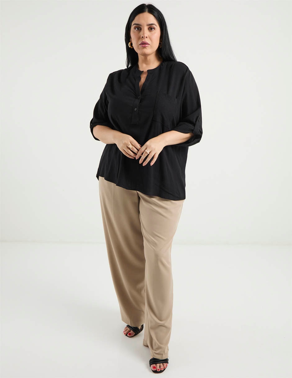 Blusa manga 3/4 para mujer 6