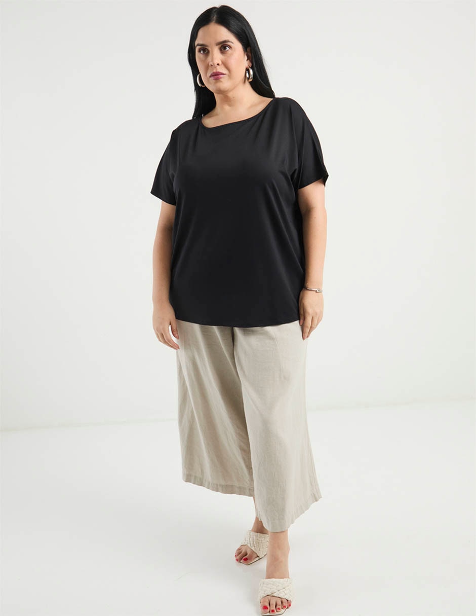 Blusa manga corta para mujer 6