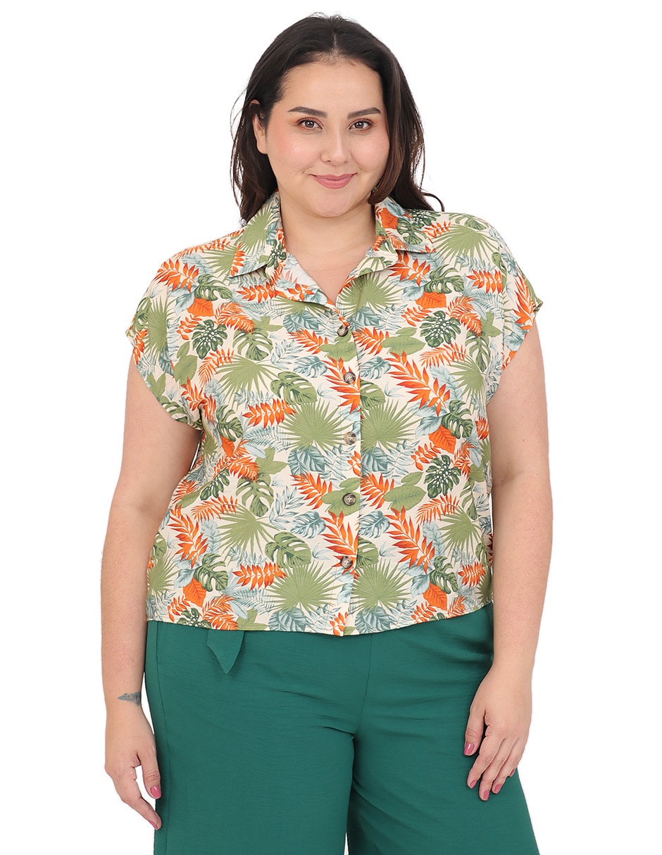 Blusa manga corta para mujer Blusa manga corta para mujer