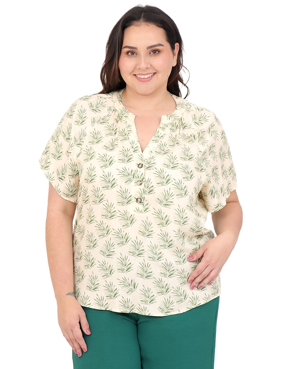 Blusa manga corta para mujer Blusa manga corta para mujer