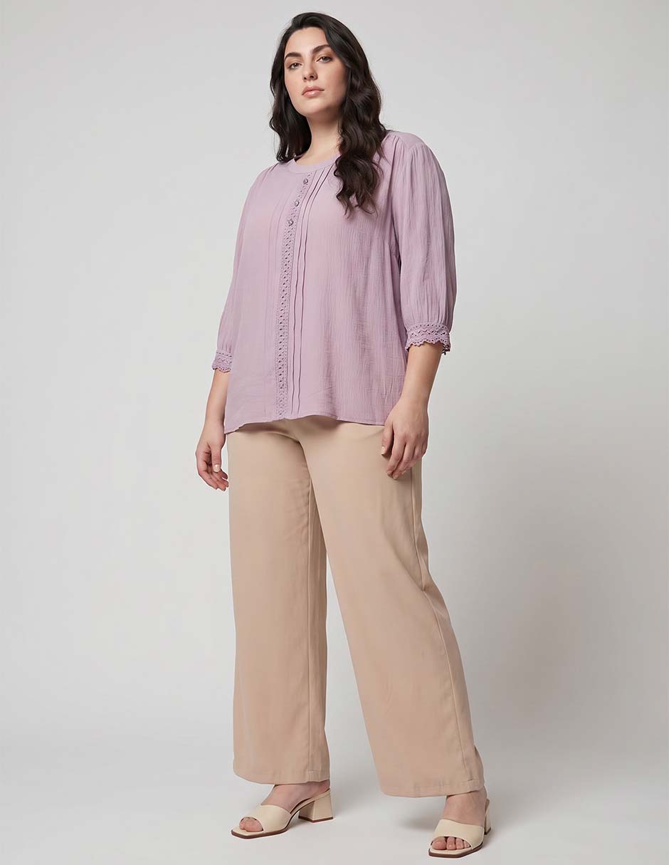 Blusa manga 3/4 para mujer 3