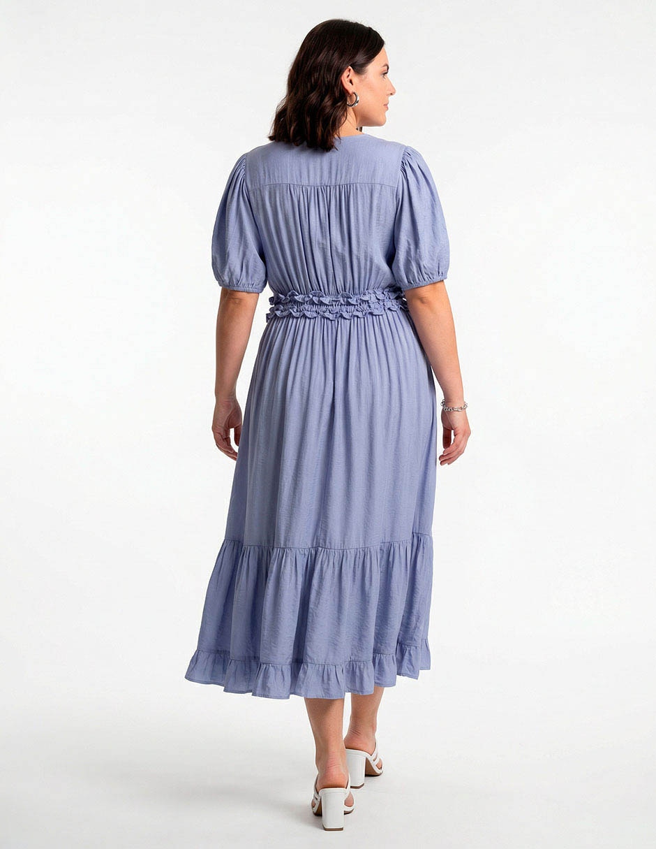 Vestido midi casual para mujer 5